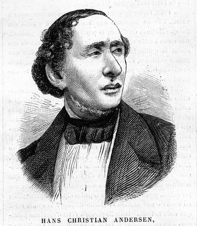 Hans Christian Andersen. Danish Writer 1805-1875 by Unknown artist