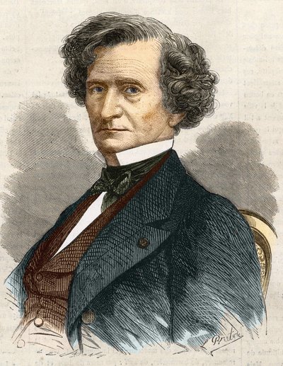 Hector Louis Berlioz, French Composer (1803-1869) by Unknown artist