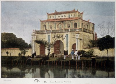 Kinh-Luoc Pagoda, Hanoi, c. 1895 by Unknown artist