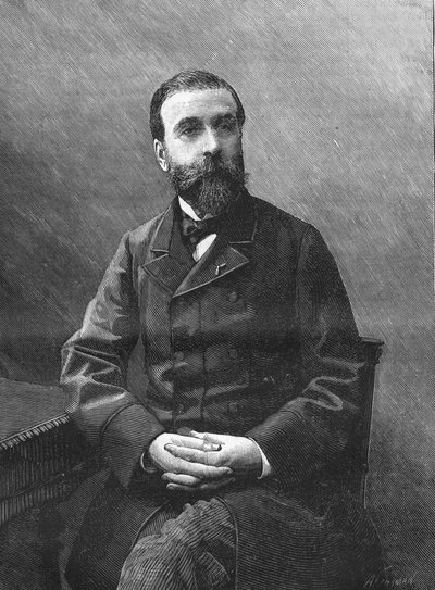 Ludovic Halévy. French writer 1834-1908 by Unknown artist