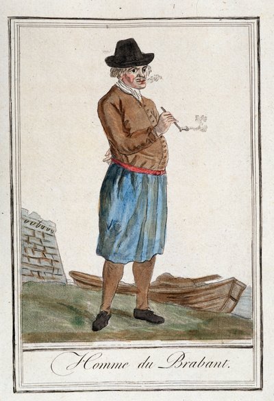 Man from Brabant (Belgium) by Unknown artist