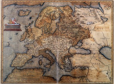 Map of Europe by Unknown artist