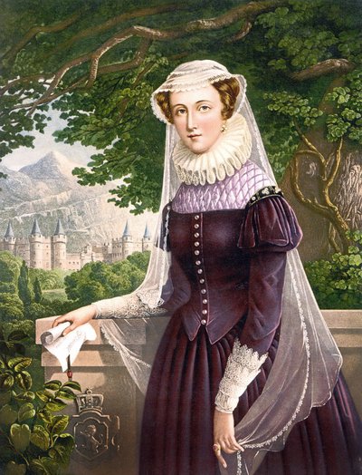 Marie Stuart, Queen of Scotland (1542-1587) by Unknown artist