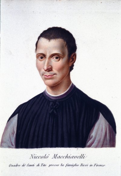 Niccolo Machiavelli by Unknown artist