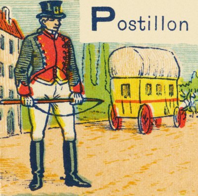 P as Postillon by Unknown artist