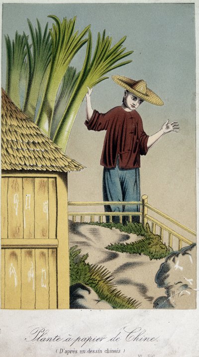 Paper plant, China by Unknown artist