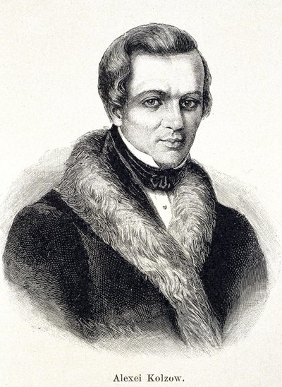 Portrait of Alexei Kolzow by Unknown artist