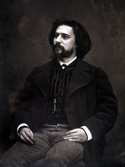 Portrait of young Alphonse Daudet by Unknown artist
