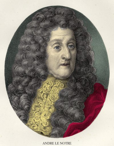 Portrait of André Le Nôtre by Unknown artist