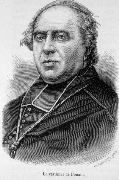 Portrait of Cardinal Bonald by Unknown artist