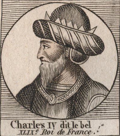 Portrait of Charles IV the Bel by Unknown