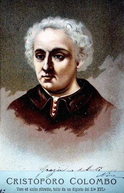 Portrait of Christopher Columbus by Unknown artist