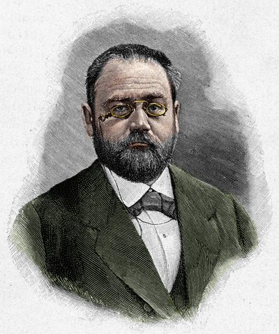 Portrait of Emile Zola by Unknown artist