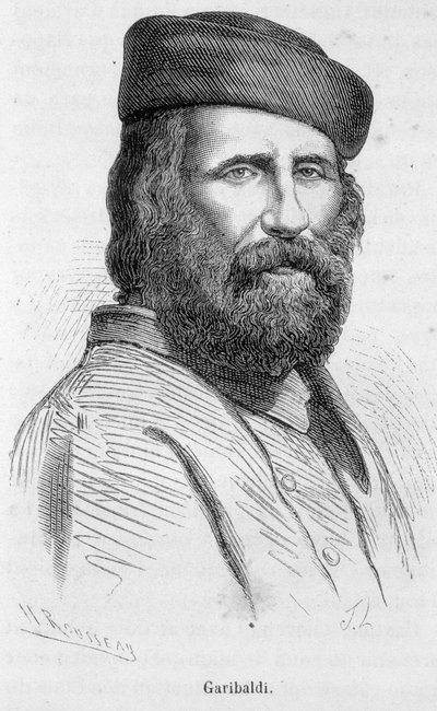 Portrait of Garibaldi (1807 - 1882) by Unknown artist