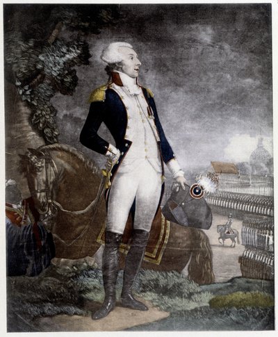 Portrait of General La Fayette by Unknown artist