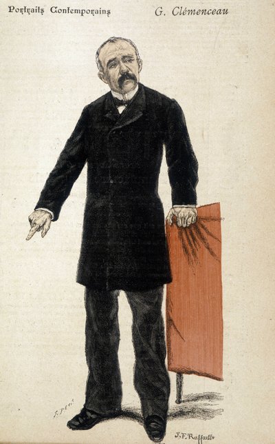 Portrait of Georges Clémenceau by Unknown artist