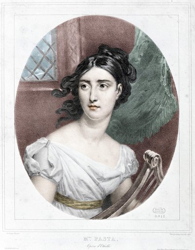 Portrait of Giuditta Pasta (1797-1865) by Unknown artist