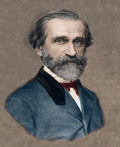 Portrait of Giuseppe Verdi by Unknown artist
