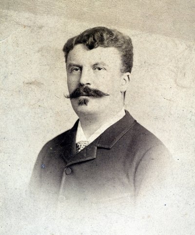 Portrait of Guy de Maupassant by Unknown artist