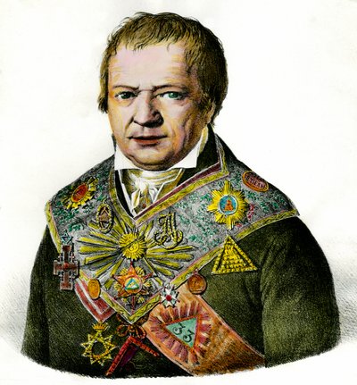 Portrait of Houssement, Freemason by Unknown artist