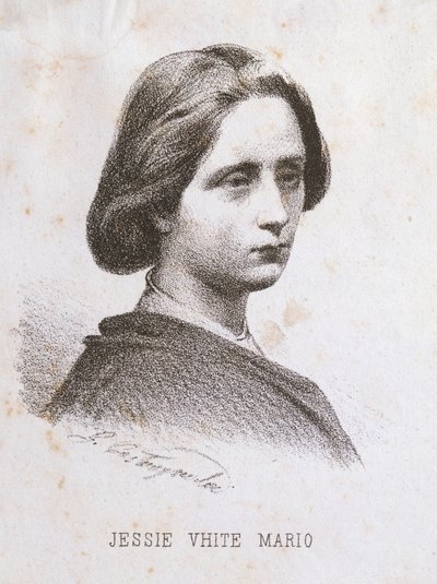 Portrait of Jessie Jane Meriton White by Unknown artist