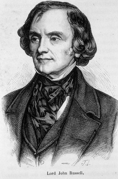 Portrait of Lord John Russel by Unknown artist
