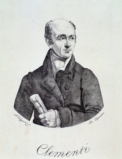Portrait of Muzio Clementi by Unknown artist