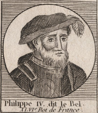 Portrait of Philip IV the Fair by Unknown artist