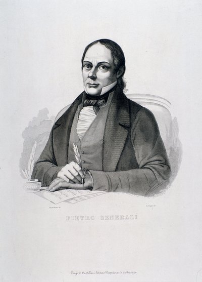 Portrait of Pietro Generali by Unknown artist