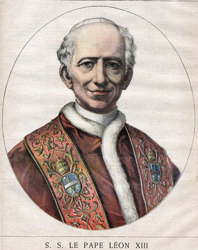 Portrait of Pope Leo XIII by Unknown artist