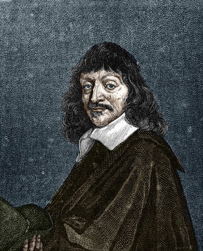 Portrait of René Descartes (1596-1650). by Unknown artist