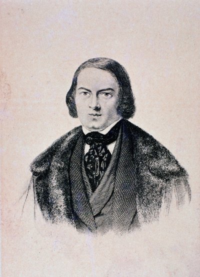 Portrait of Robert Schumann by Unknown artist