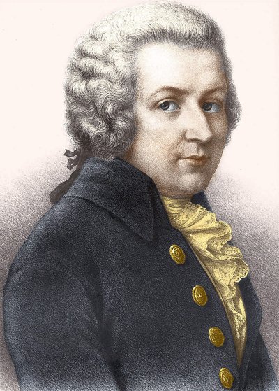 Portrait of Wolfgang Amadeus Mozart (1756-1791) by Unknown artist
