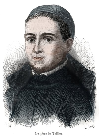 Portrait of the Pere Le Tellier by Unknown artist