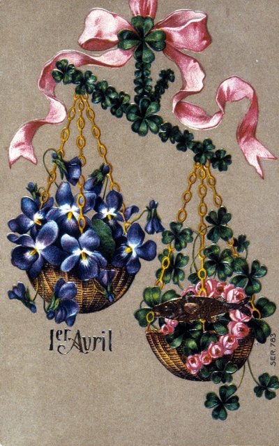 Postcard for April 1st by Unknown artist