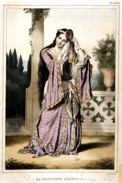 Princess Helen Soutza by Unknown artist
