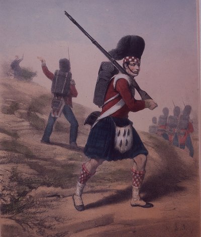 Private, 93rd Highlanders by Unknown artist