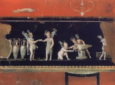 Putti as Wine Merchants. ca. 62-79 AD by Unknown