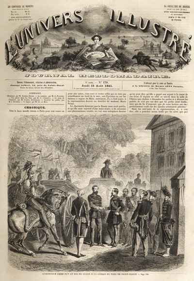 Reception of Charles XV (Carl XV) by Unknown artist