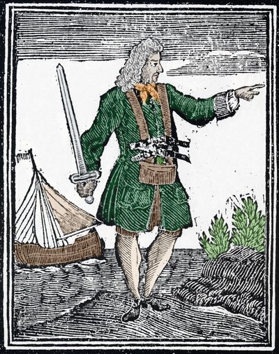 Representation of the pirate Charles Vane by Unknown artist