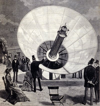 Solar oven by Augustin Mouchot and Pifre by Unknown artist