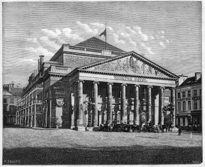 Teatre Royal de la Monnaie, Brussels, Belgium by Unknown artist
