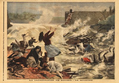 The Bouzey disaster by Unknown artist