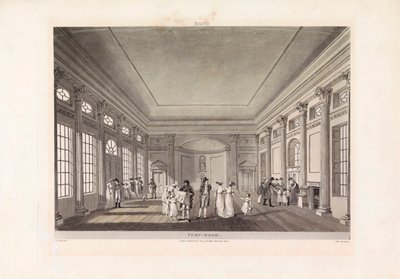 The Pump Room, Bath by Unknown artist