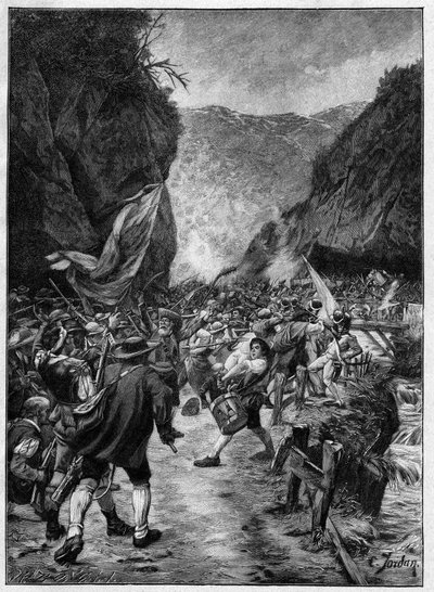 The Revolt of the Tyrolese by Unknown artist