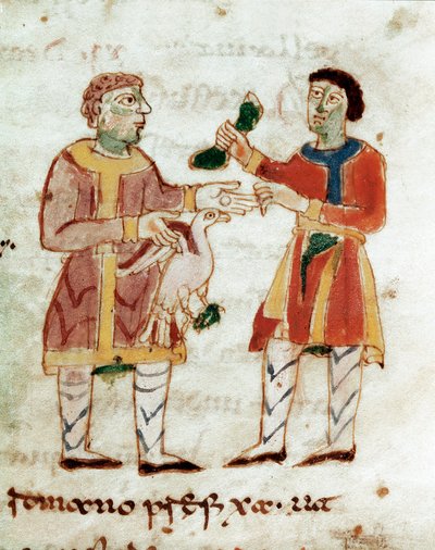 The Chicken Seller by Unknown artist