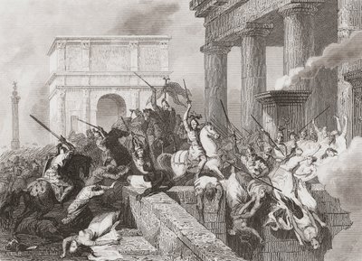 The Coming of the Vandals to Spain by Unknown artist