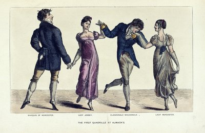 The First Quadrille at Almack