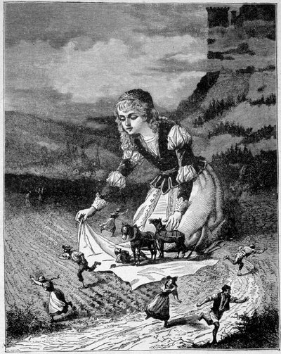 The legend of the Giants in Alsace by Unknown artist