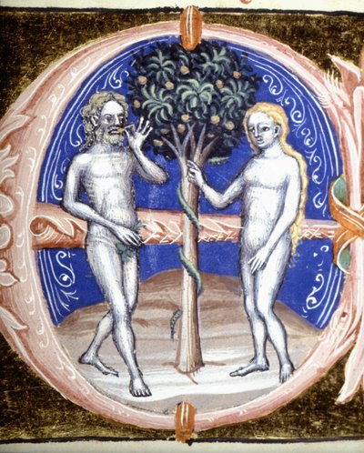The Original Sin - Miniature by Unknown artist